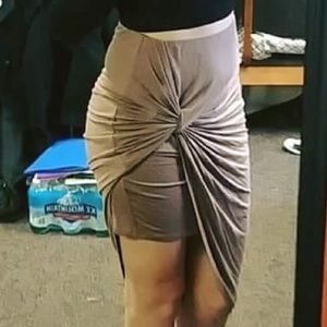 Mauve skirt
